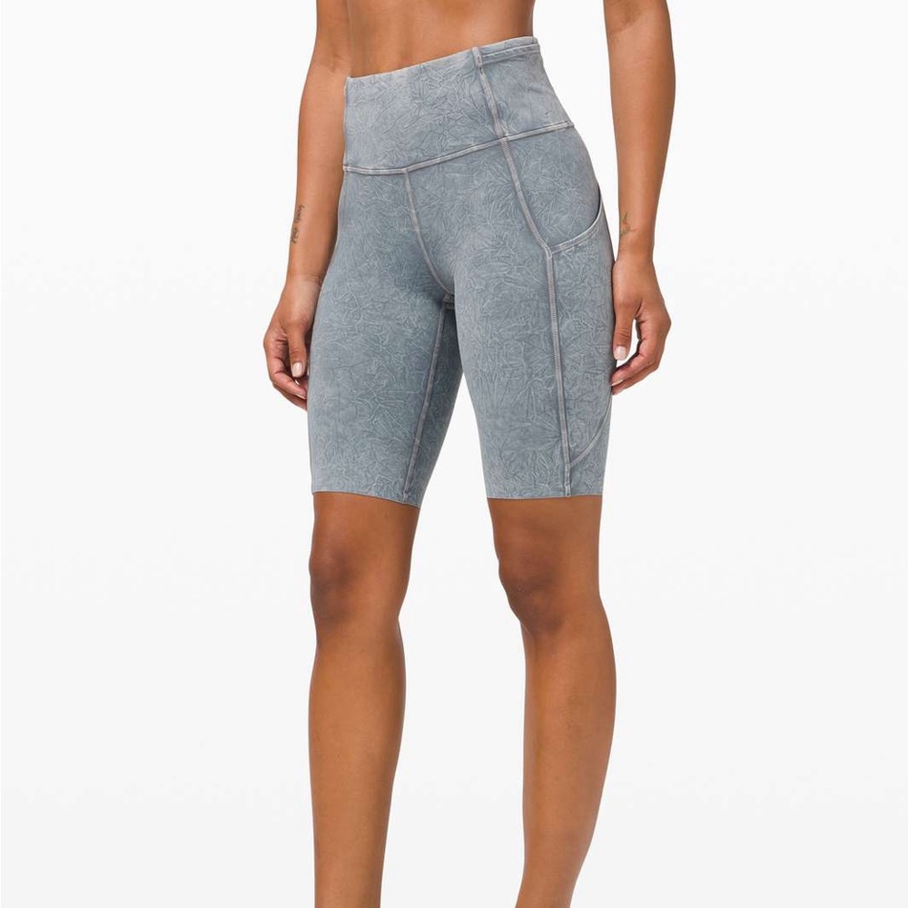 Lululemon 10” Fast and Free short in Ice Dye